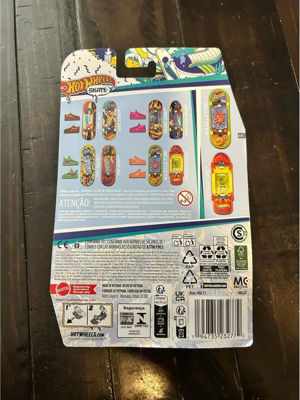 Hot Wheels Skate Fingerboard 2-pack